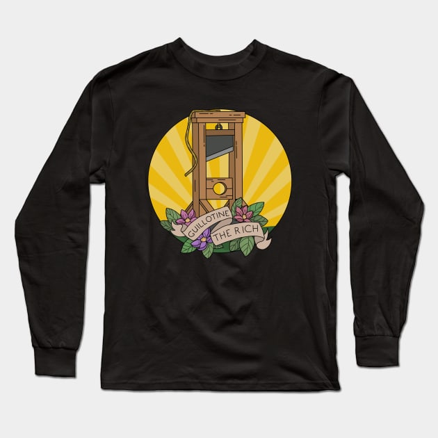 Guillotine Long Sleeve T-Shirt by valentinahramov